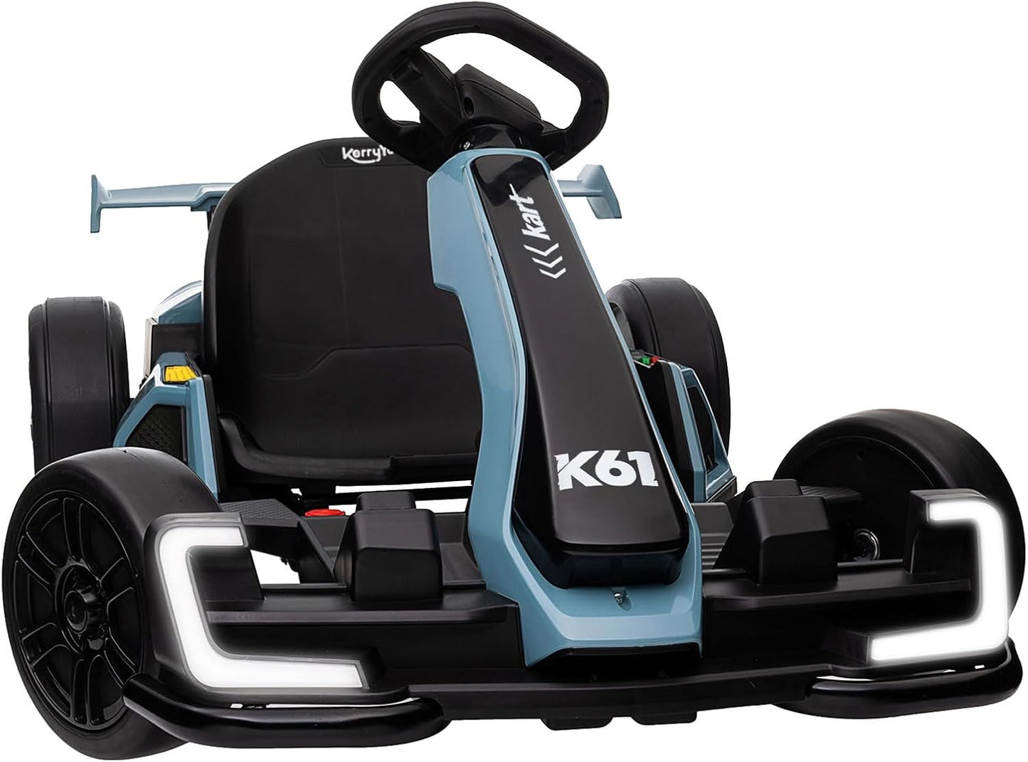 KerryYoo K61 Electric Drift Go Kart for Kids – Gray