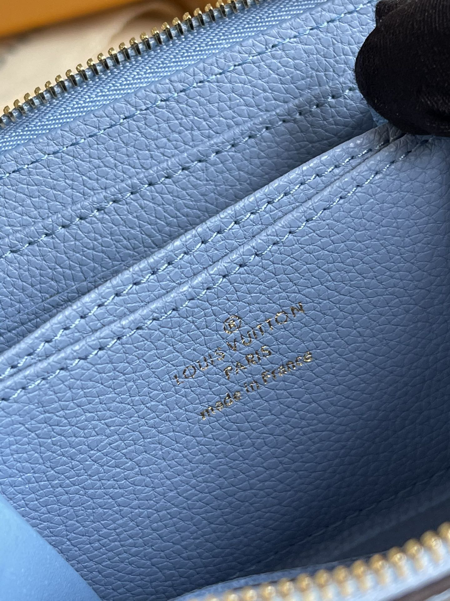 Louis Vuitton Monogram Wallet 11cm Blue