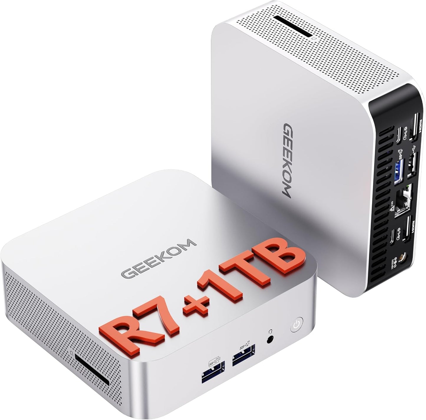 GEEKOM A5 Mini PC with AMD Ryzen 5 7430U