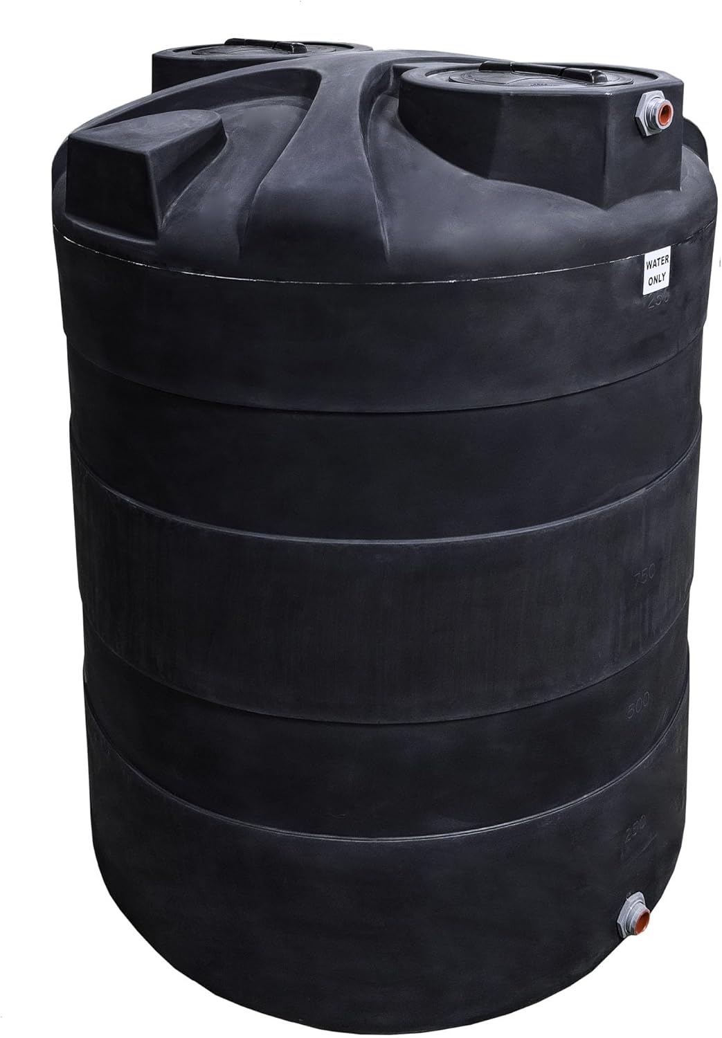 2500 Gallon Vertical Plastic Water Storage Tank