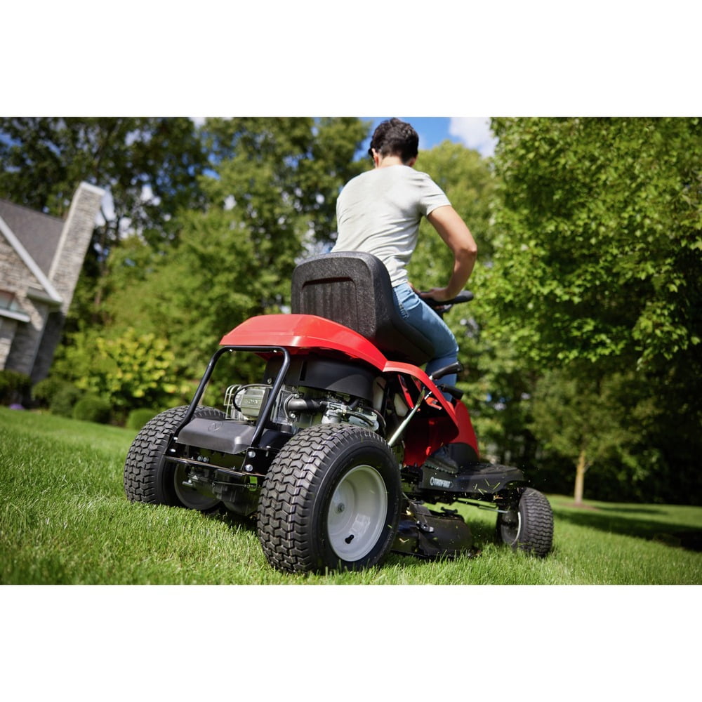 Troy-Bilt 344cc Compact Riding Gas Lawn Mower with Briggs & Stratton Engine, TB30B