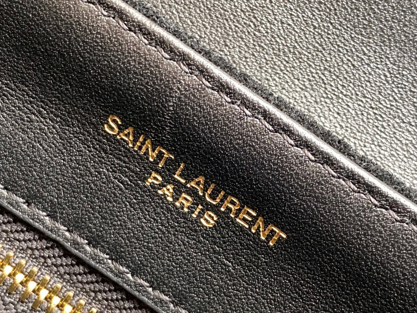 Saint Laurent Loulou Toy Strap Bag With Gold Hardware 20cm