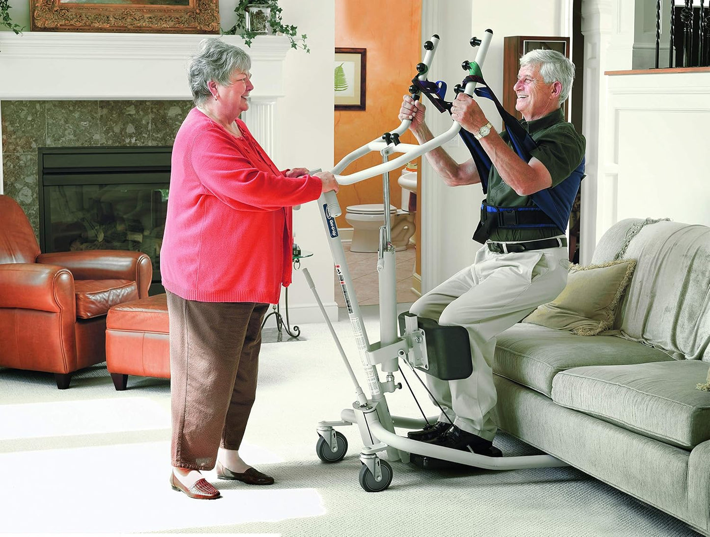 Invacare Hydraulic Sit-to-Stand Lift for Elderly