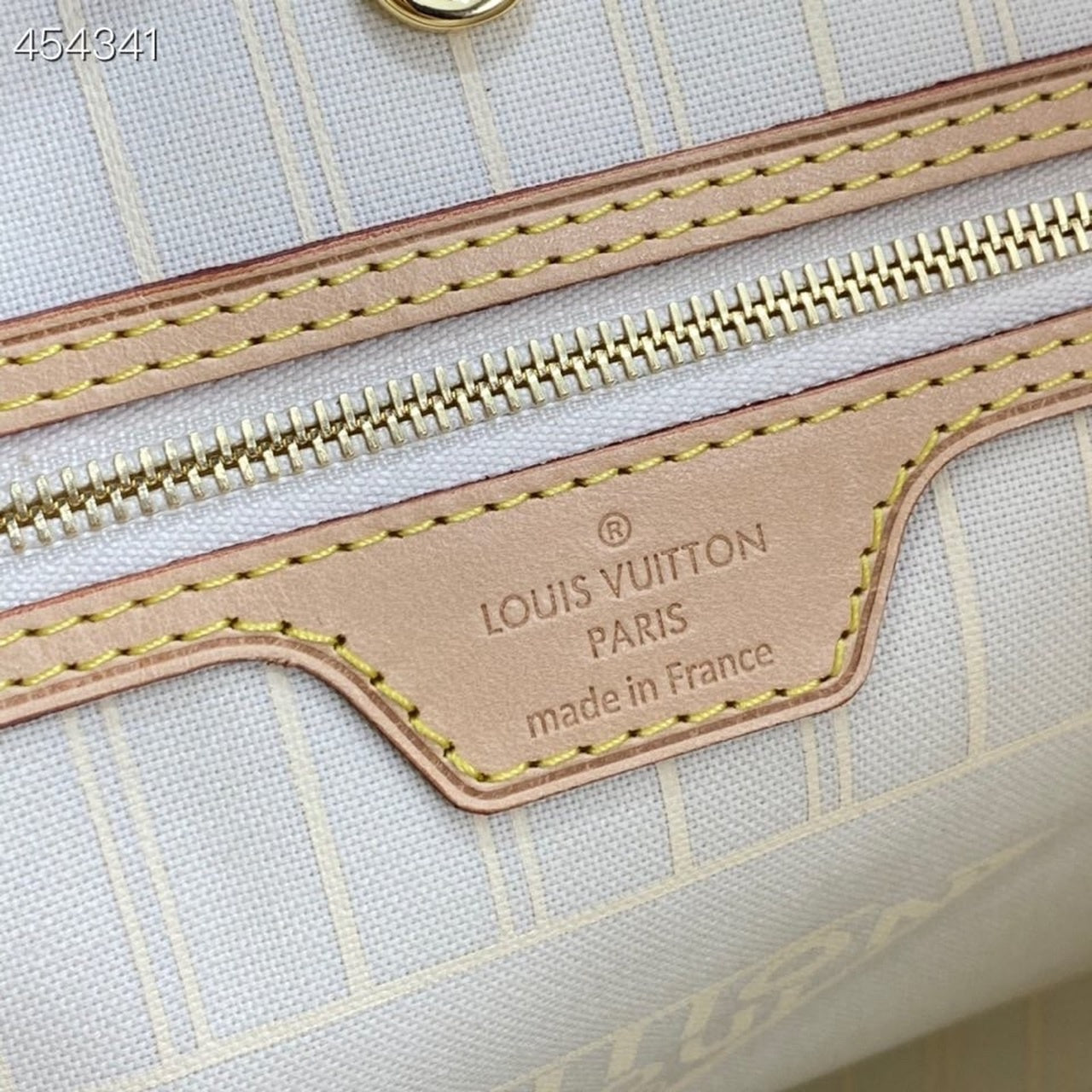 Louis Vuitton Neverfull MM Bag 32cm Monogram Canvas Spring/Summer Collection M57688 Blue