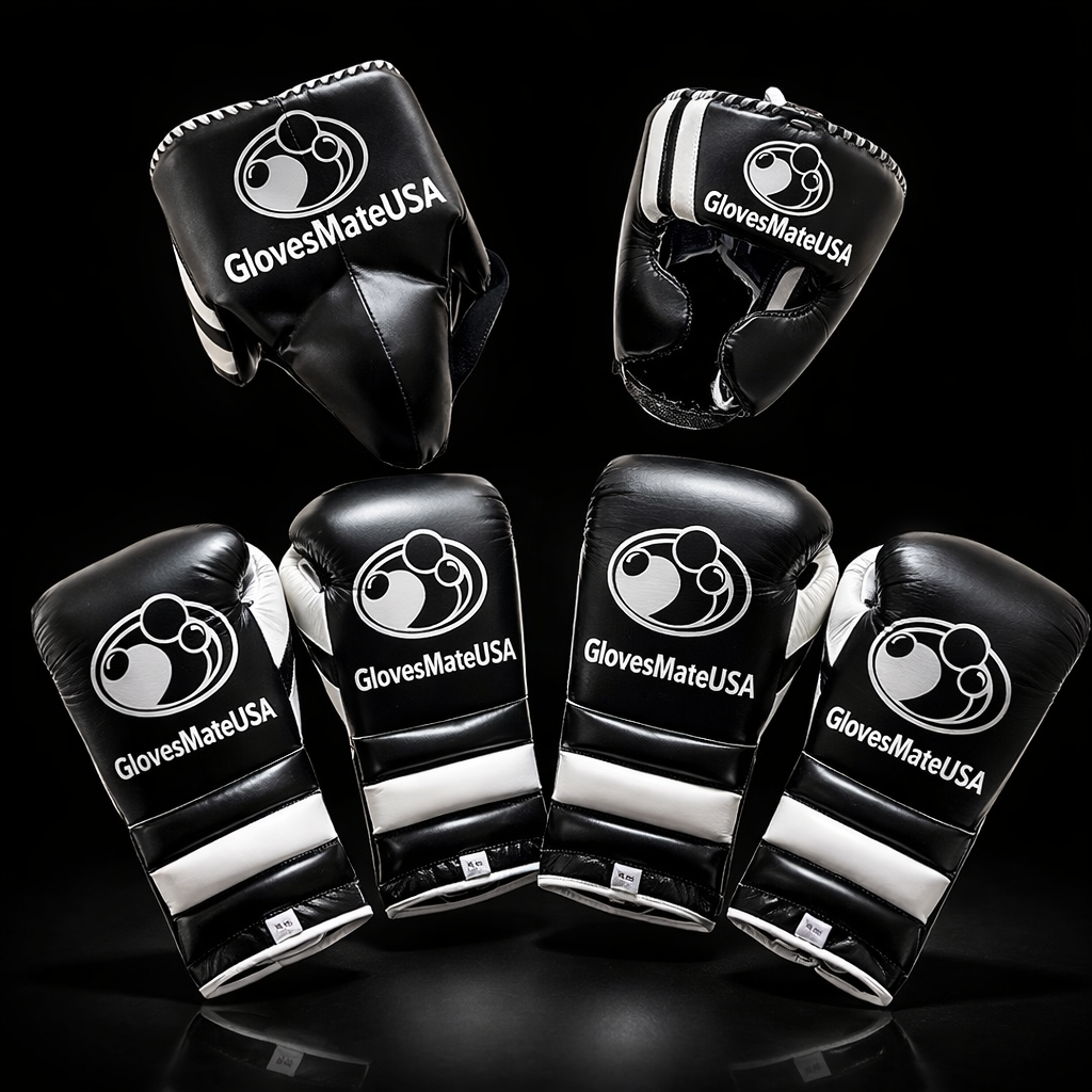 Glovesmateusa Boxing Set | Black/White