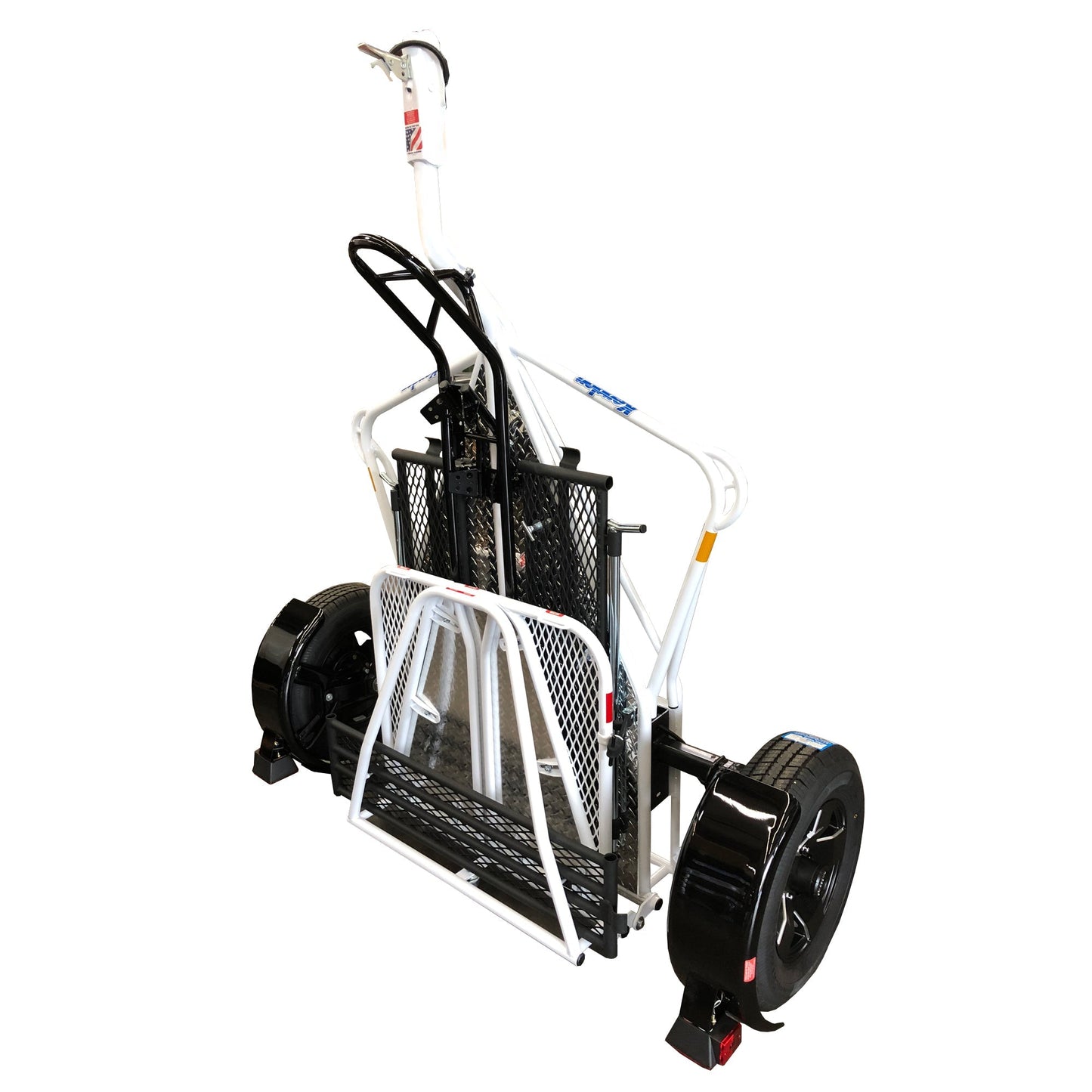 Single Ride-Up SRL Stand-Up Motorcycle Trailer