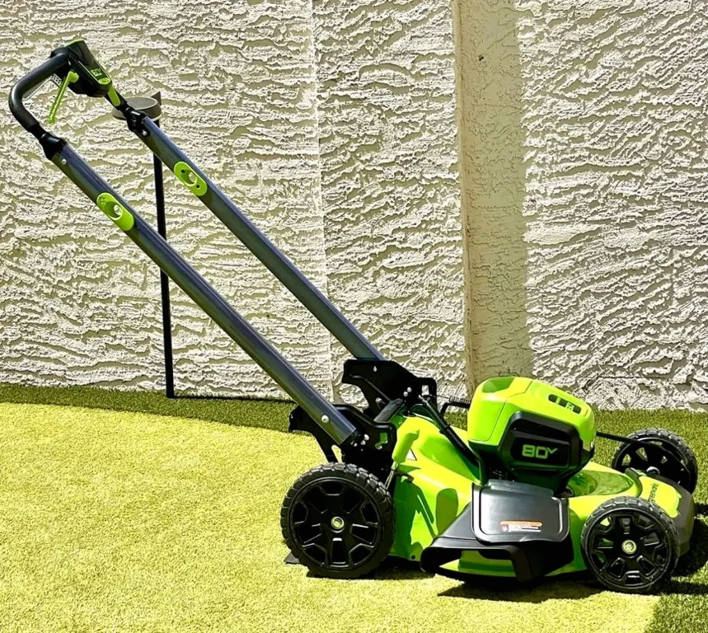 Greenworks 80V 21-Inch Cordless Self-Propelled Lawn Mower with 4.0Ah Battery & Charger