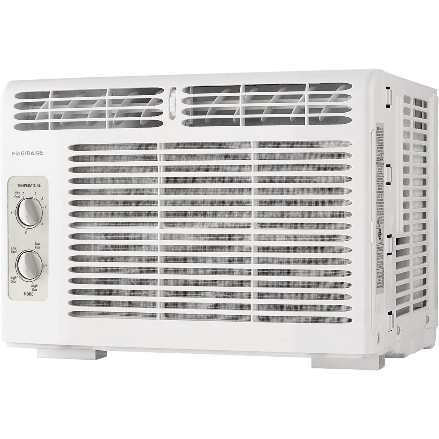 Frigidaire 5,000 BTU Window Air Conditioner for Small Rooms, Dial Controls, Quiet Efficient Cooling, Easy Installation