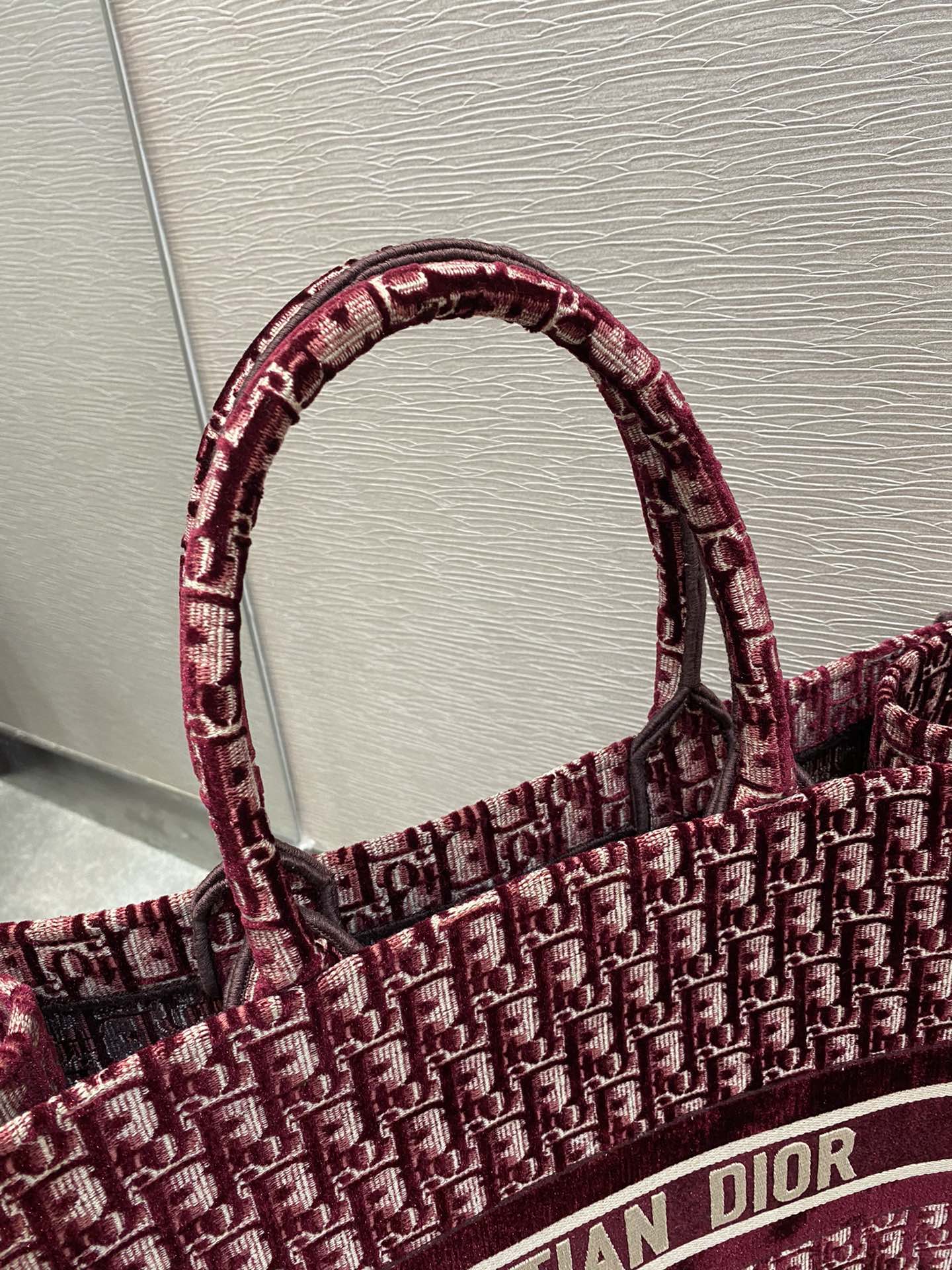 Christian Dior RedLarge Handle Bag 42cm