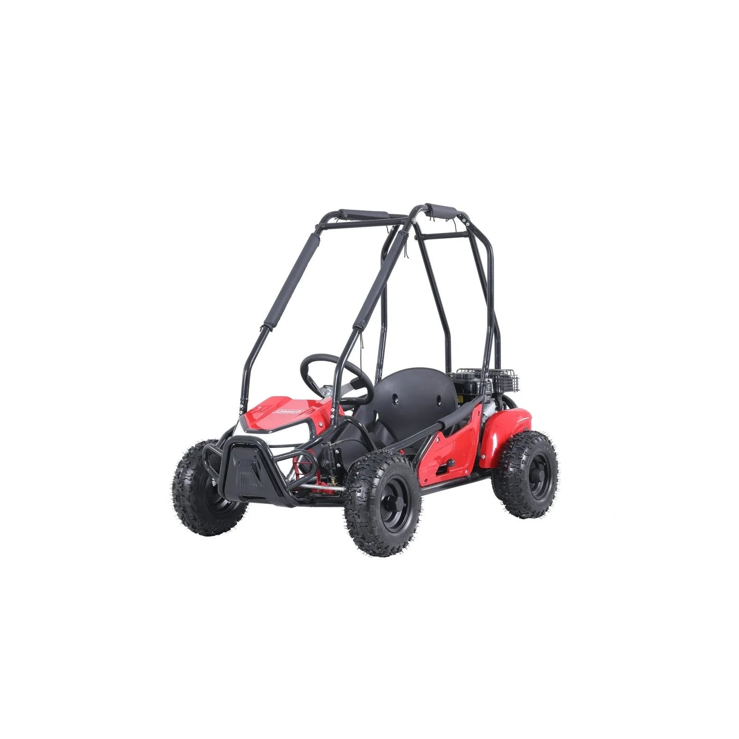 Coleman Powersports GK100 One-Seater Go Karts.