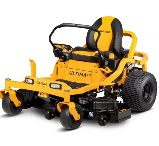 Cub Cadet Ultima ZT1 50″ Zero-Turn Riding Lawn Mower – Power, Precision &amp; Comforts.