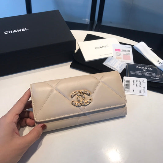 CO-CO Chanel Long Wallet 17cm