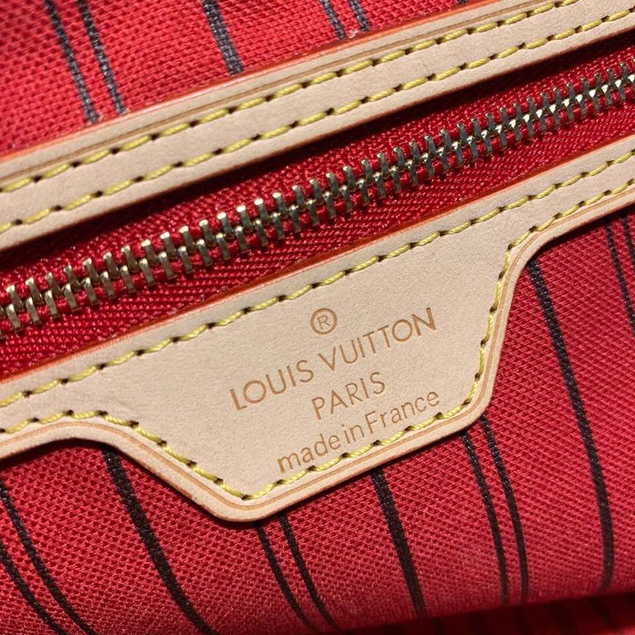 Louis Vuitton Neverfull GM Bag 40cm Monogram Canvas Fall/Winter Collection M40991 40cm Red