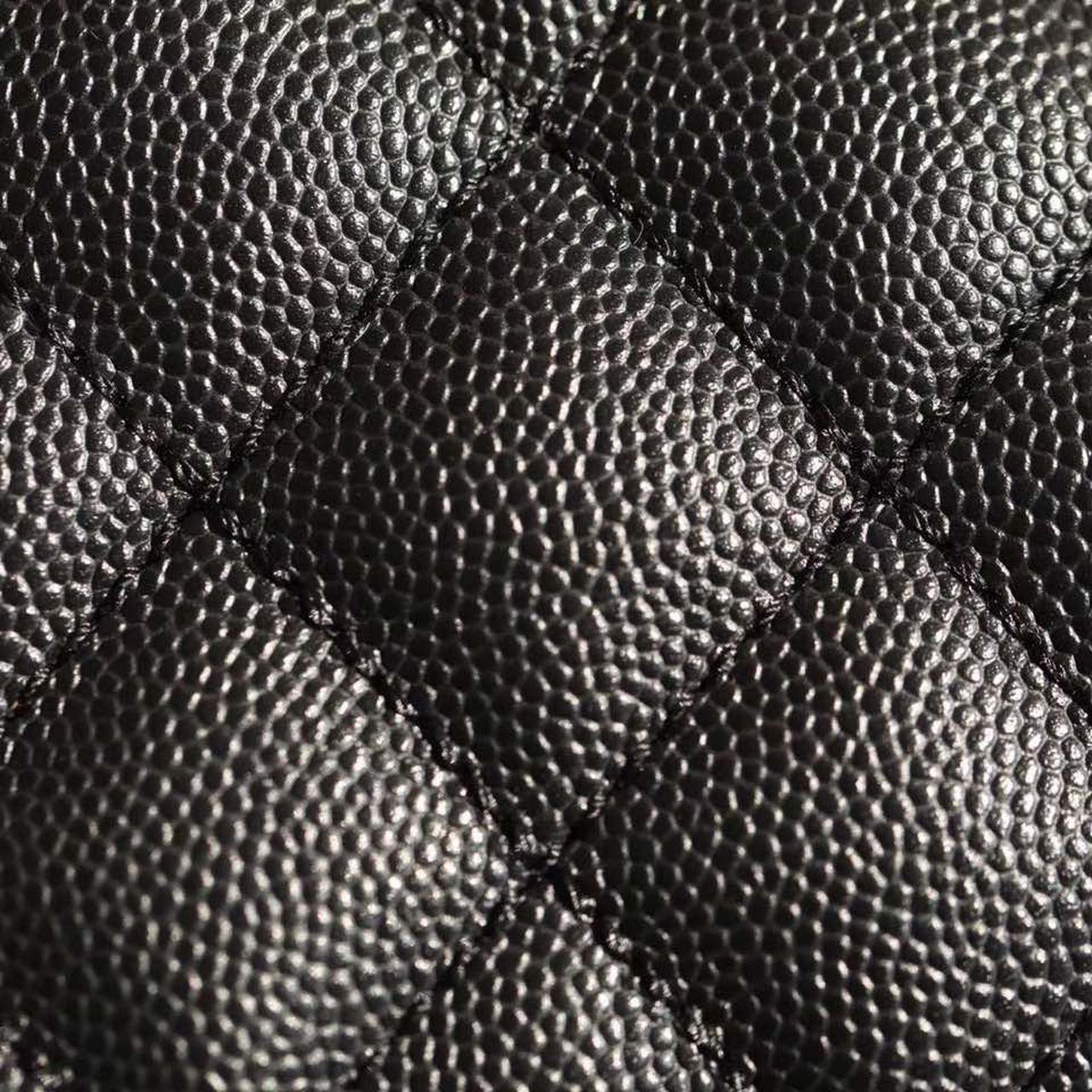 Chanel Coco Handle Quilted Lizard Handle Bag 24cm Caviar Leather Gold Hardware Spring/Summer Act 1 Collection, Black/Red