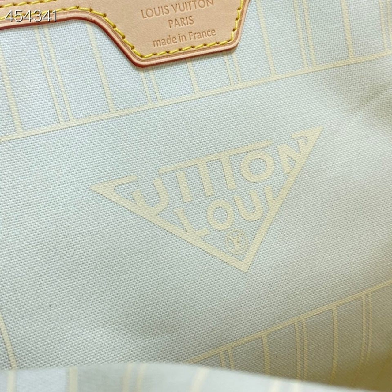 Louis Vuitton Neverfull MM Bag 32cm Monogram Canvas Spring/Summer Collection M57688 Blue
