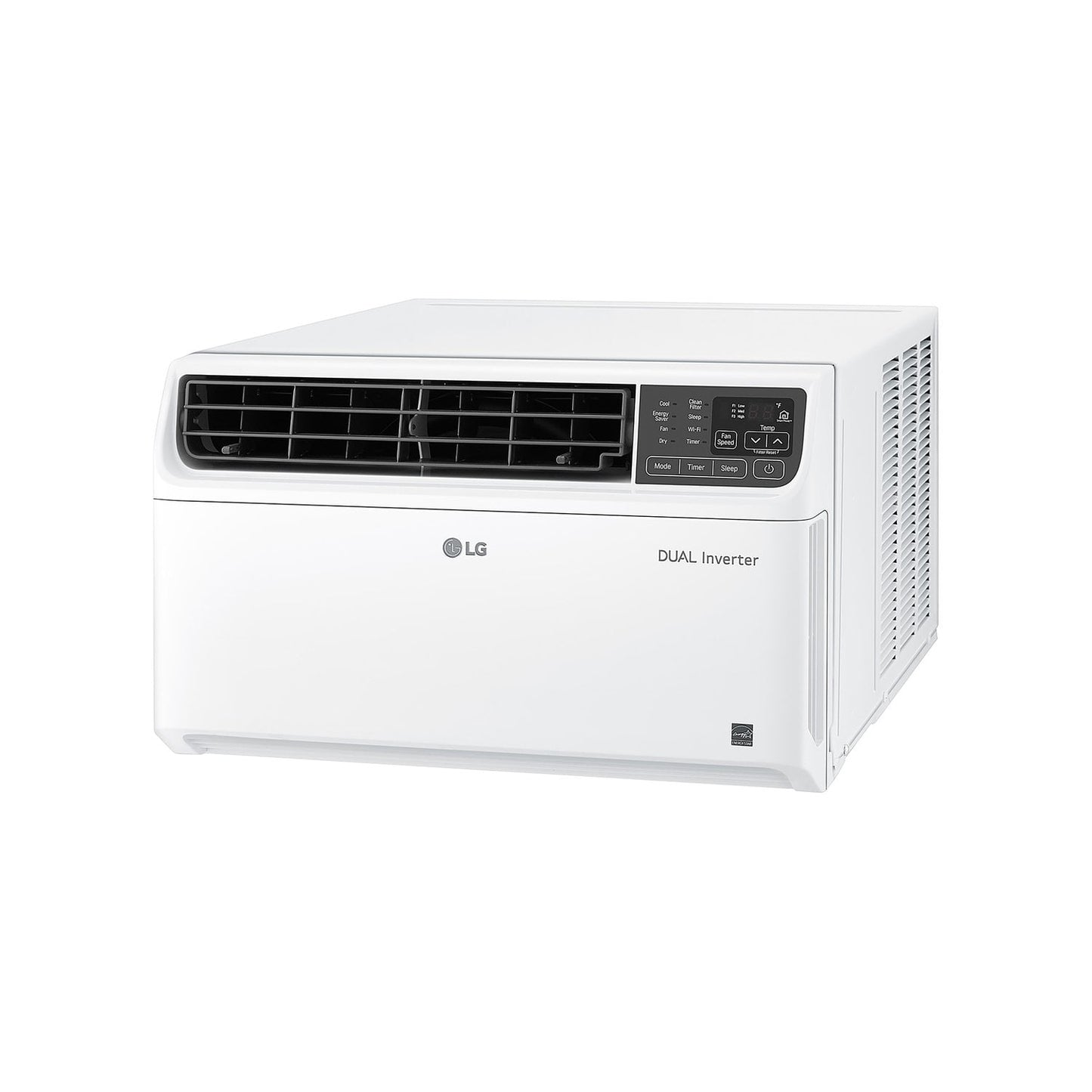 LG 8,500 BTU High Efficiency Dual Inverter Window Air Conditioner with Wi-Fi and LCD Remote, 115V, LW8024IVSM