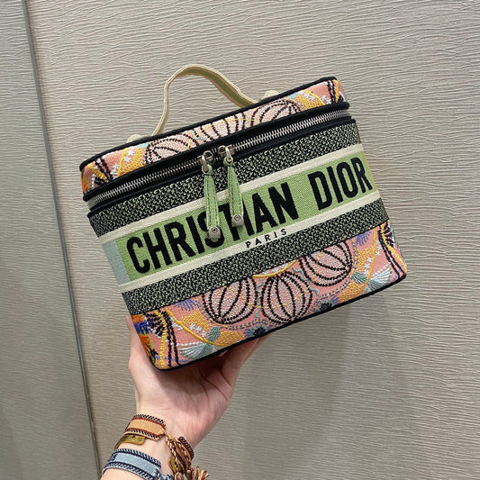 Christian Dior Multicolor Handle Bag 25cm