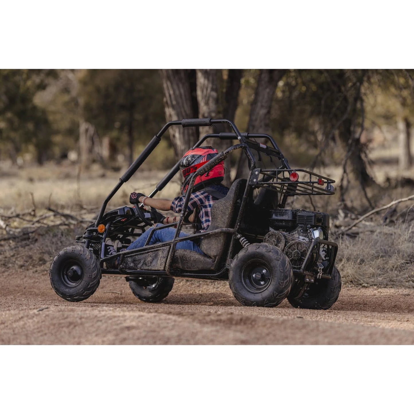 Coleman Powersports GK200 196cc Gas Powered Dual Seat Go-Karts.