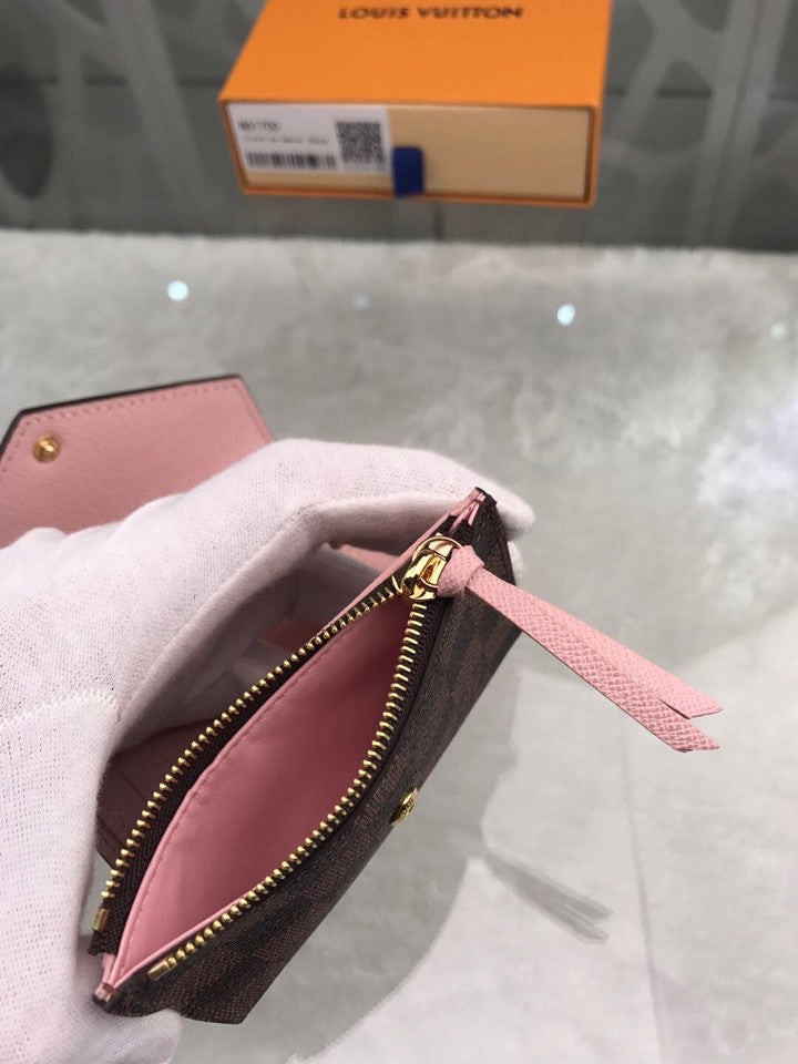 Louis Vuitton Damier Wallet 12cm Brown