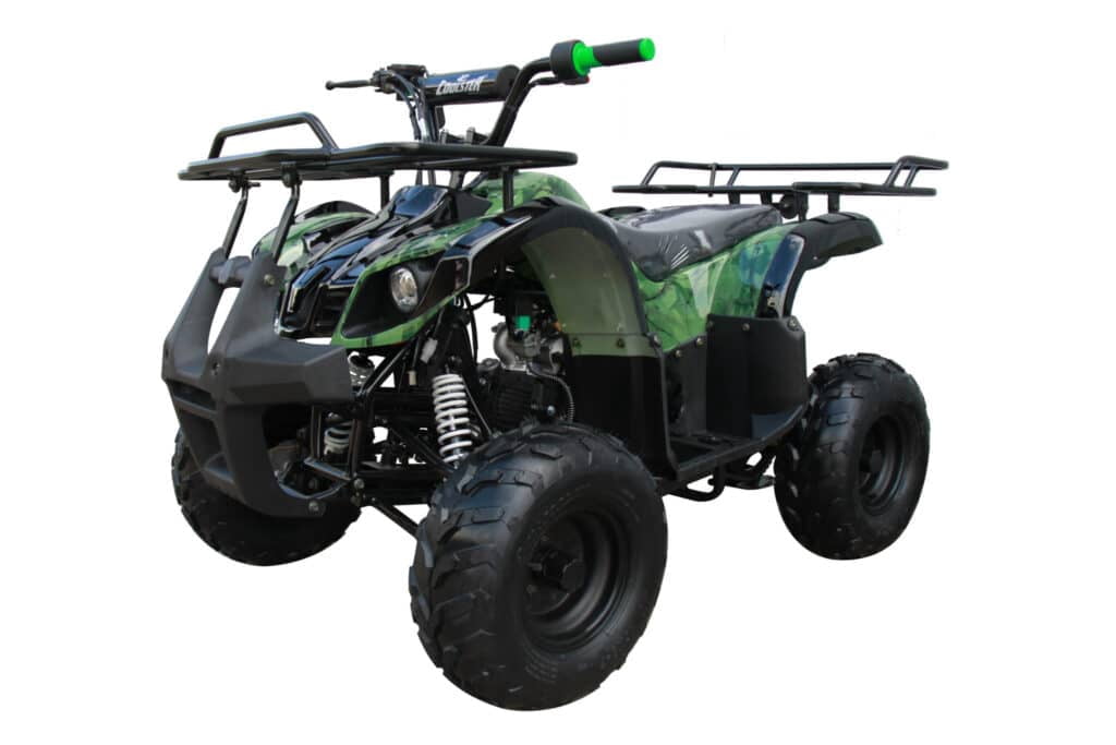 Coolster 3125R Mid-Size Deluxe Utility Quad - 120cc, Automatic with Reverse, Electric Start