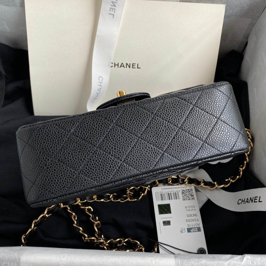 Chanel Mini Classic Flapbag 20cm Black