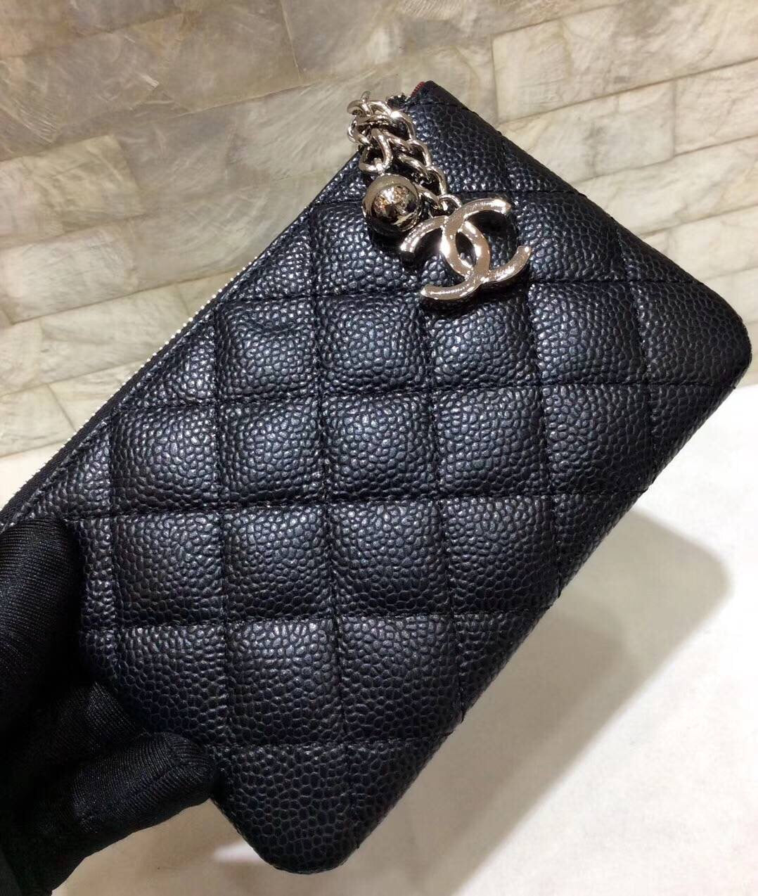 CO-CO Chanel Clutch With Gold Hardware 14cm