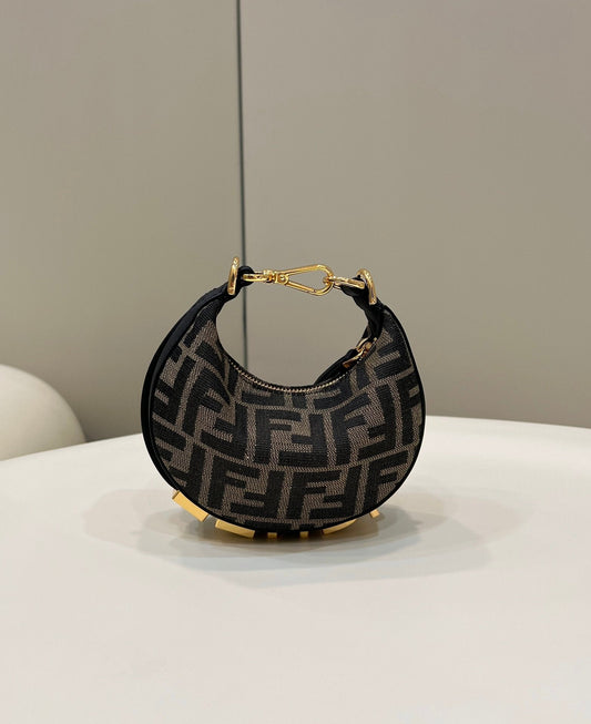 Fendi Nano Fendigraphy 17cm Brown
