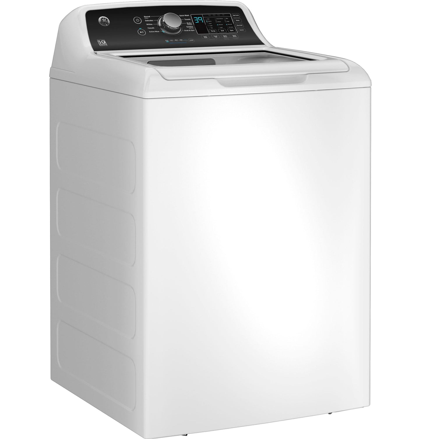 GE APPLIANCES GTW585BSVWS TRADITIONAL TOP LOAD WASHER White On Gray