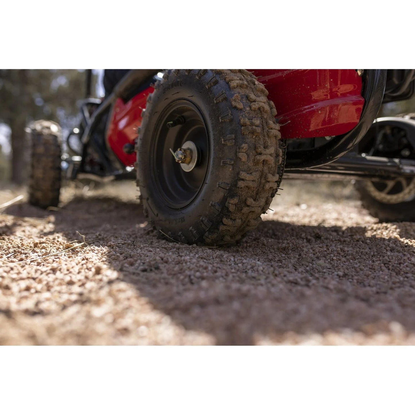 Coleman Powersports GK100 One-Seater Go Karts.