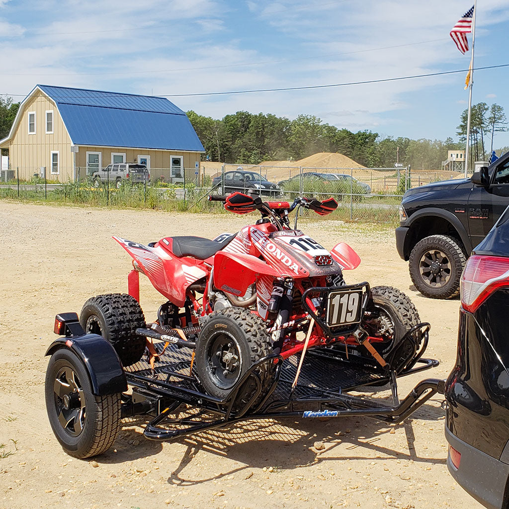 Stand-Up  Dirt Bike Trailer, Sport Bike & Scooter Trailer - USED