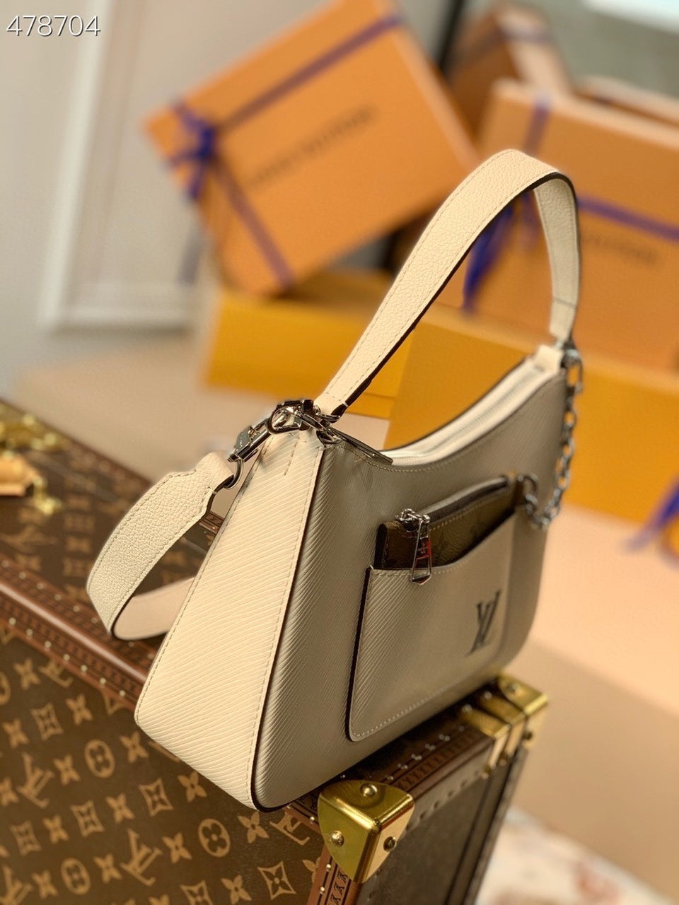 Louis Vuitton Marelle Bag 25cm Epi Canvas Spring/Summer Collection M80794, Quartz