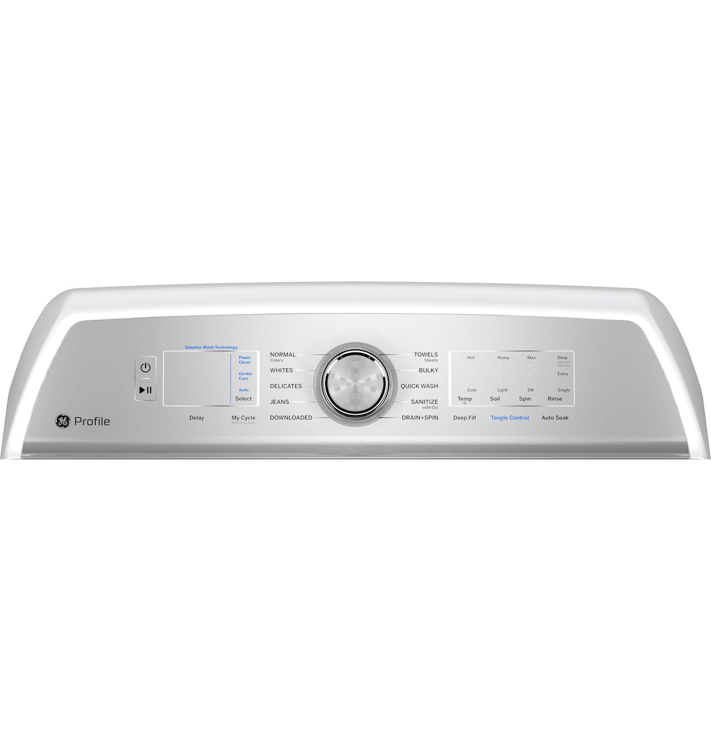 GE APPLIANCES PTW600BSRWS high efficiency top load washer