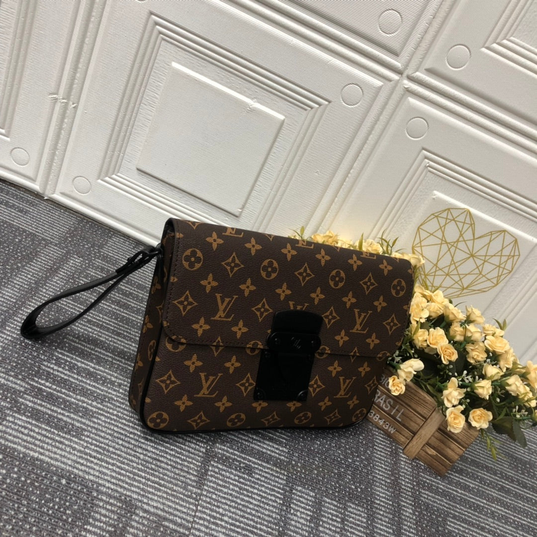 Louis Vuitton S Lock A4 Pouch Monogram