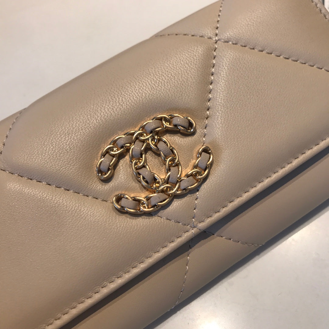 CO-CO Chanel Long Wallet 17cm