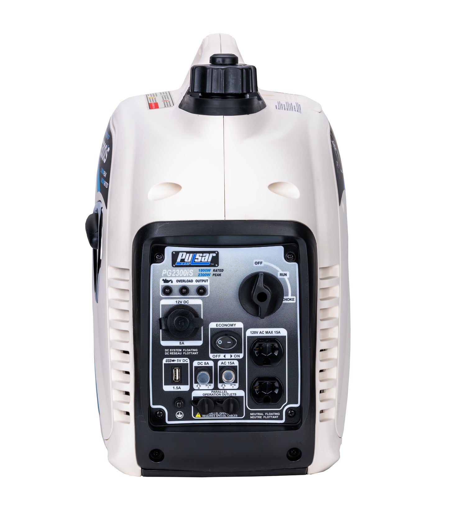 Pulsar 2300-Watt Super Quiet Gasoline Powered Inverter Generator with USB
