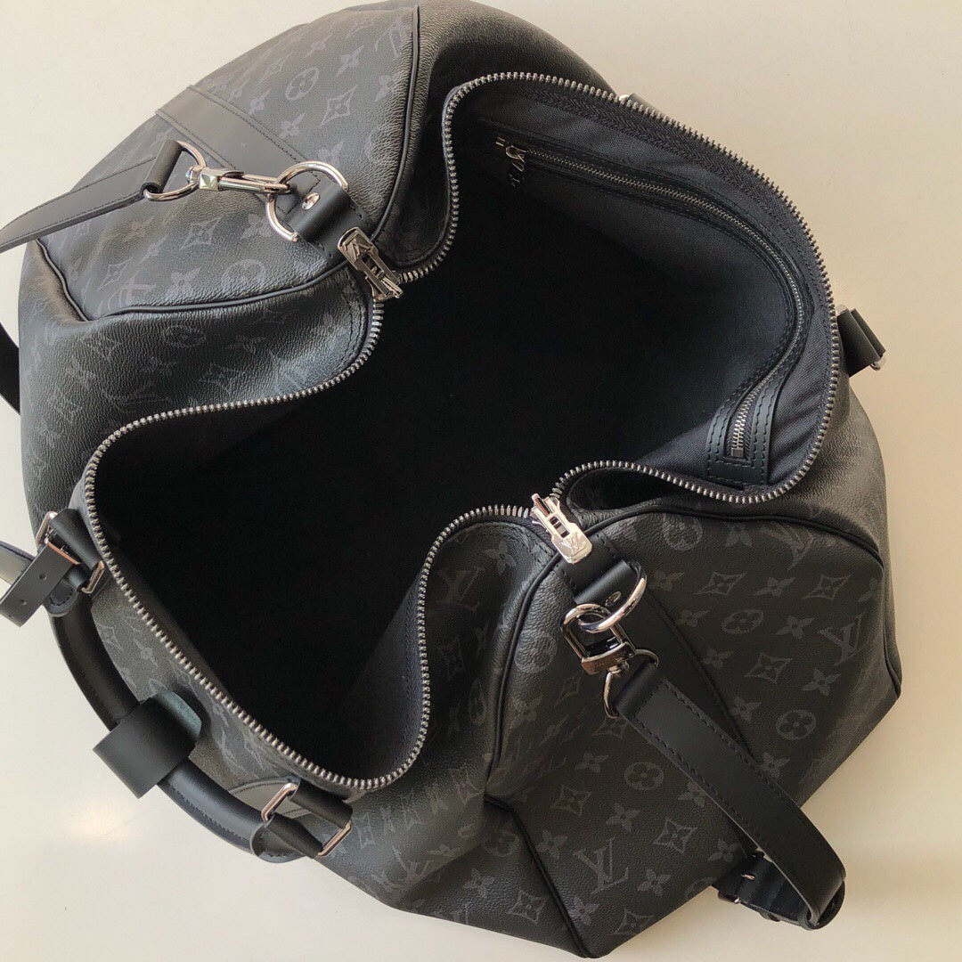 Louis Vuitton Luggage Bag Monogram 55cm Black