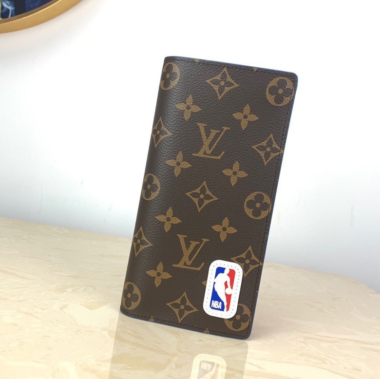 Louis Vuitton Damier Graphite Wallet 19cm Brown
