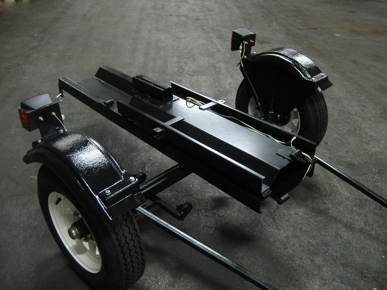 Ace Folding Single Motorcycle Trailer