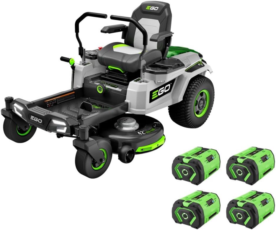 EGO Power+ Z6 e-Steer Zero Turn Electric Riding Lawn Mower, 42" - ZT4215S