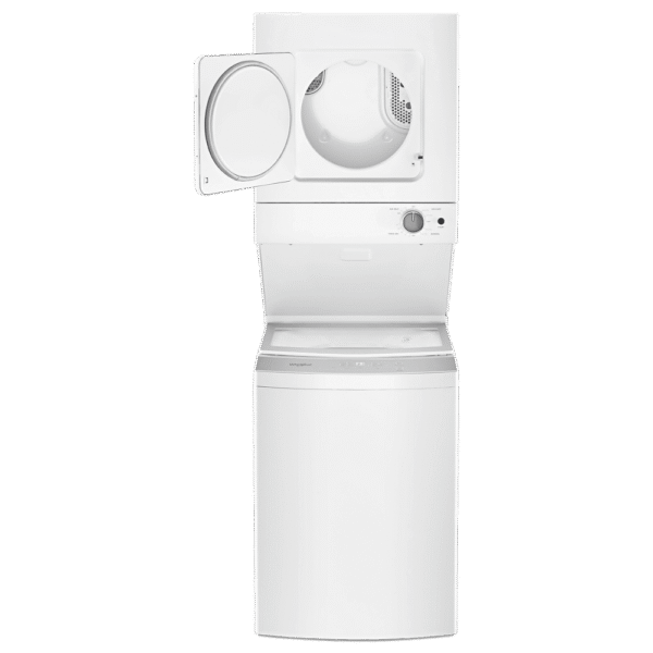 Whirlpool WET4024HW 24 inch White Electric Washer/Dryer Stacked Laundry Center