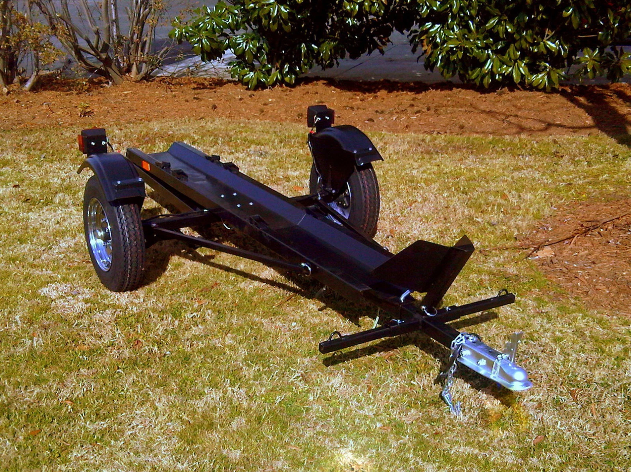 Ace Folding Single Motorcycle Trailer