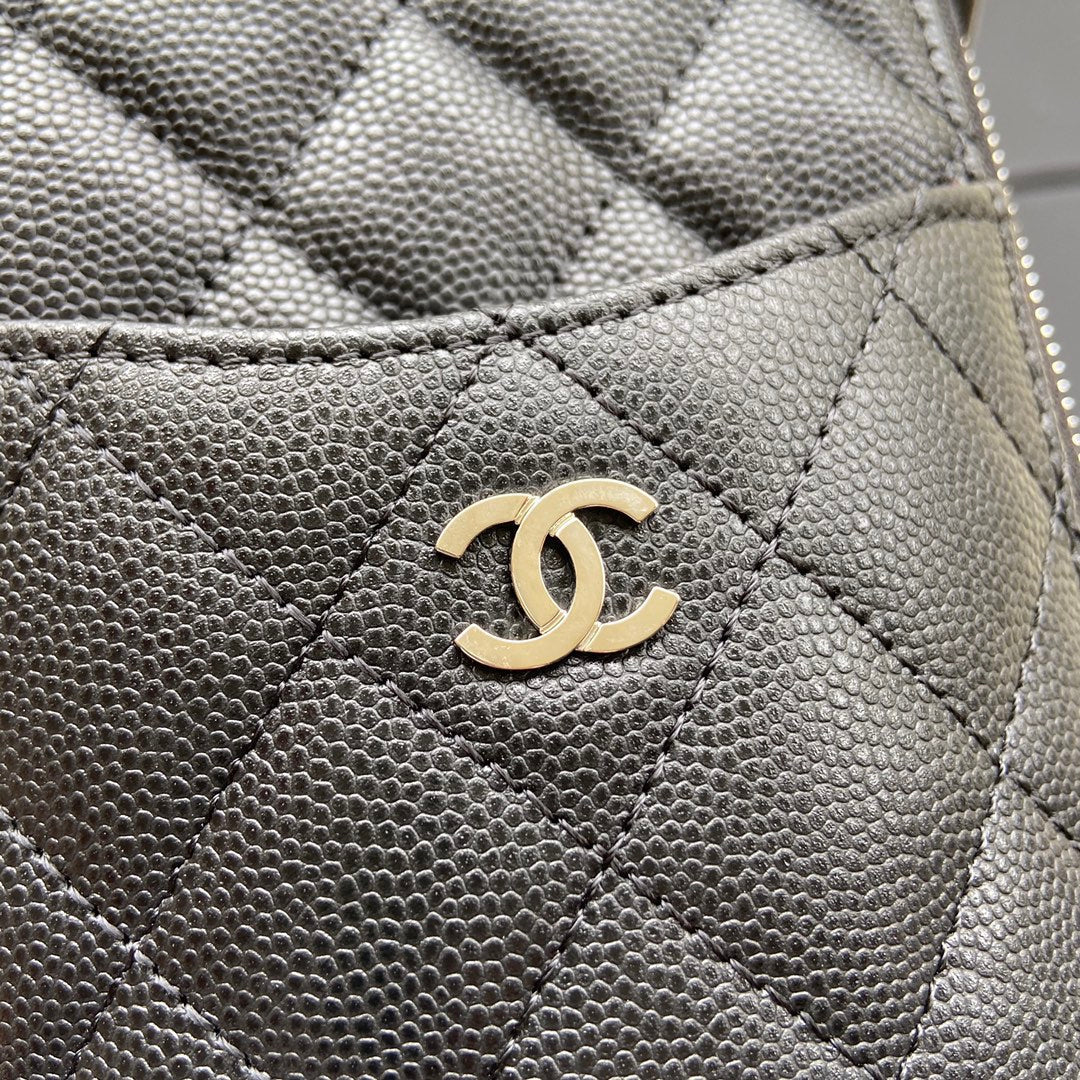 CO-CO Chanel Phone Wallet & Card Holder With Silver Hardware 20cm