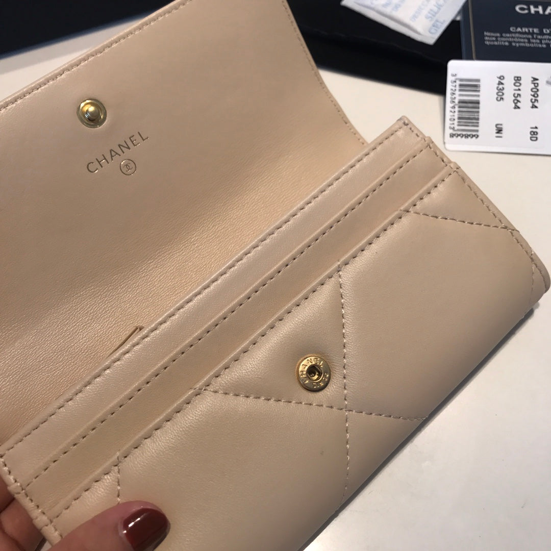 CO-CO Chanel Long Wallet 17cm