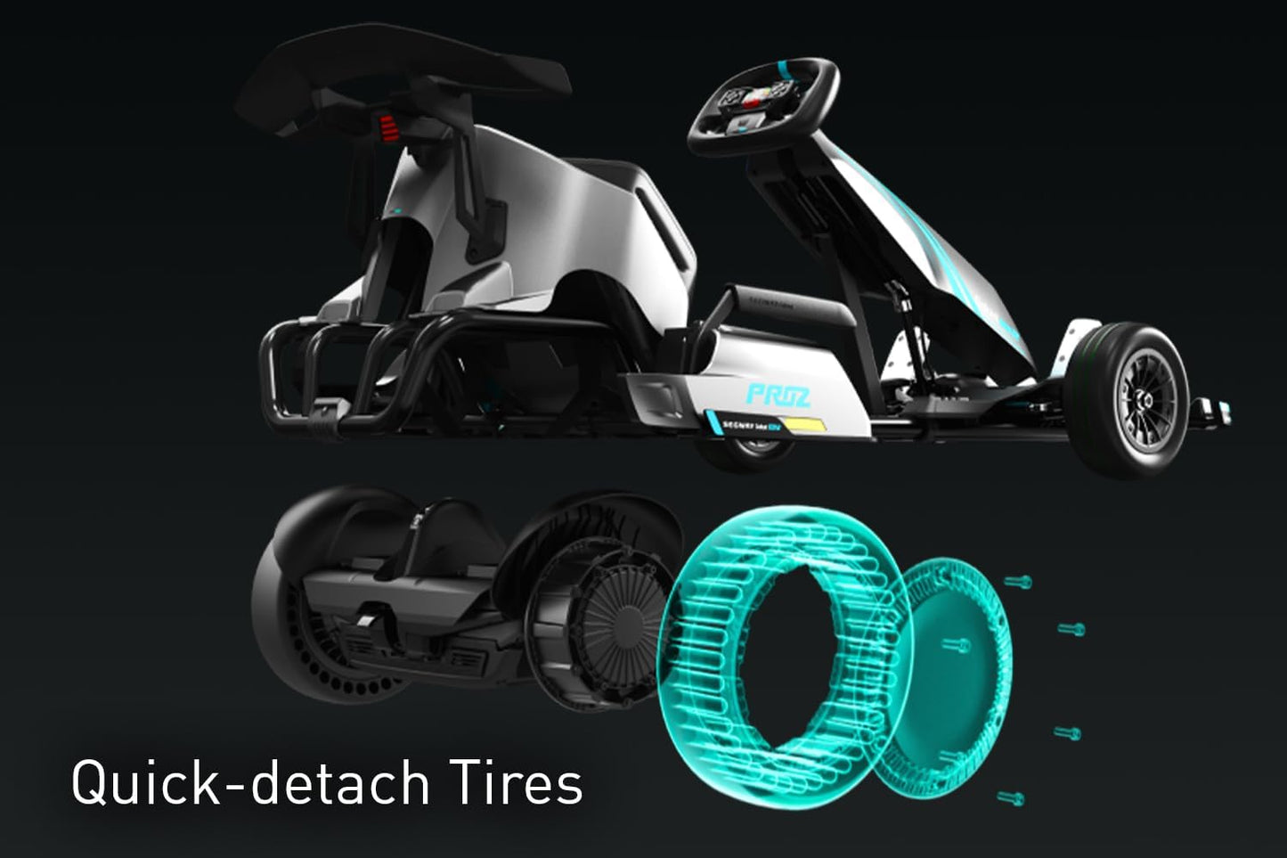 Segway Ninebot Gokart Pro 2 High-Speed Electric Go Kart