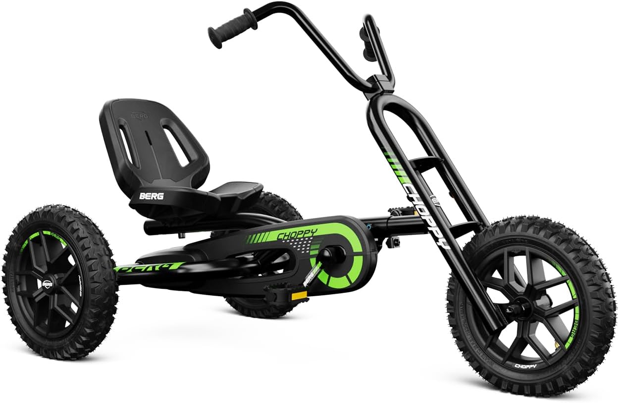 BERG Buddy Blue Pedal Go-Kart for Kids with BFR System