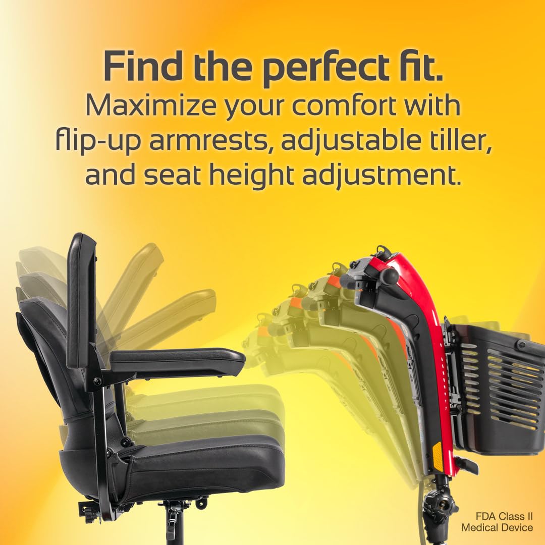 Rascal Conquest 4-Wheel Heavy-Duty Mobility Scooter
