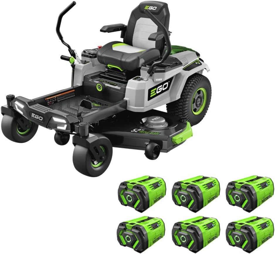 EGO Power+ Z6 Zero Turn Electric Riding Lawn Mower, 42" Deck - ZT4214L