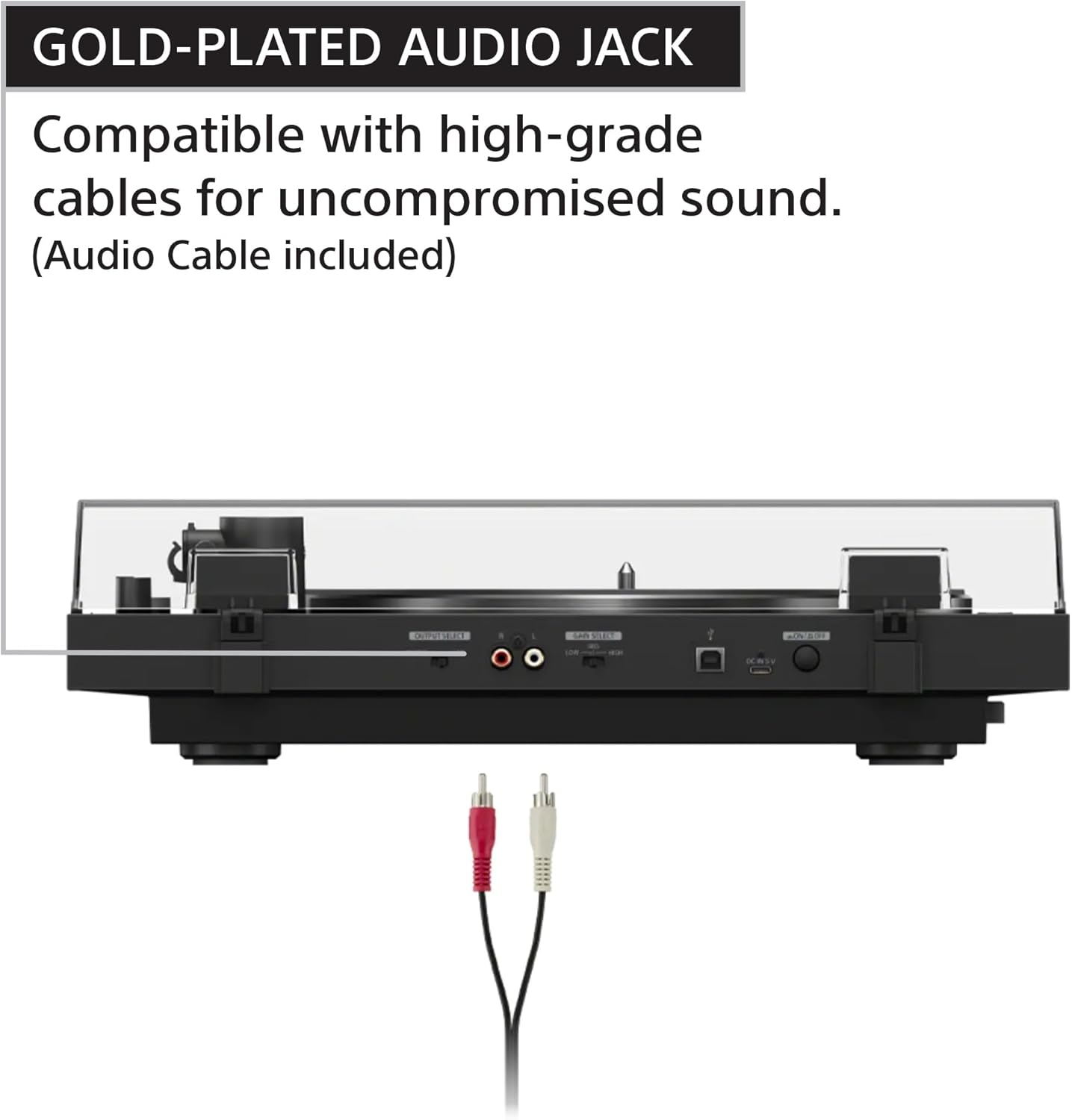 Sony PS-LX5BT Bluetooth Turntable with Full Auto Playback