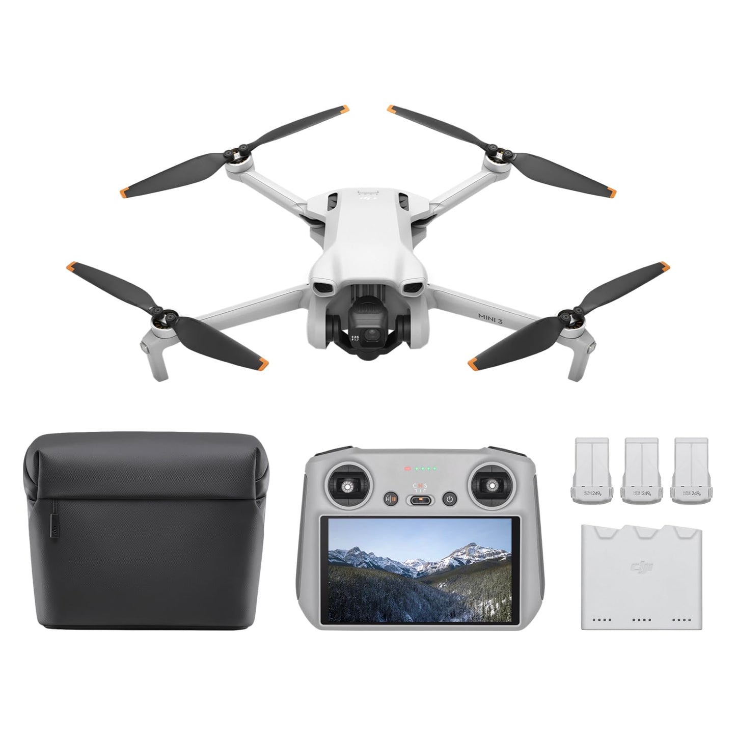 DJI Mini 3 Pro (DJI RC) and Fly More Kit Plus Bundle