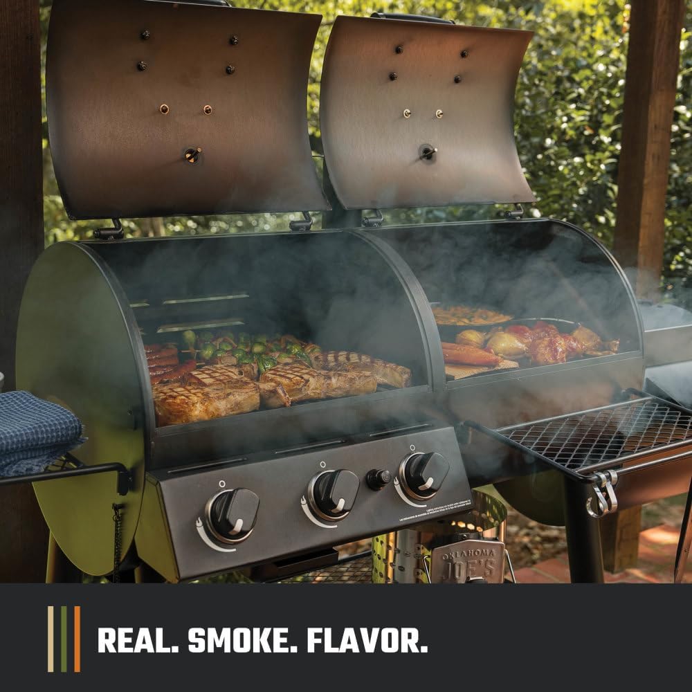 Oklahoma Joe's Canyon Combo Dual Fuel Gas & Charcoal Grill
